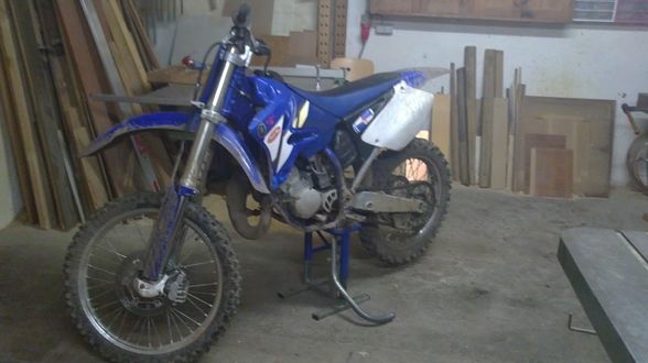 meine yamaha yz 125 lc - 