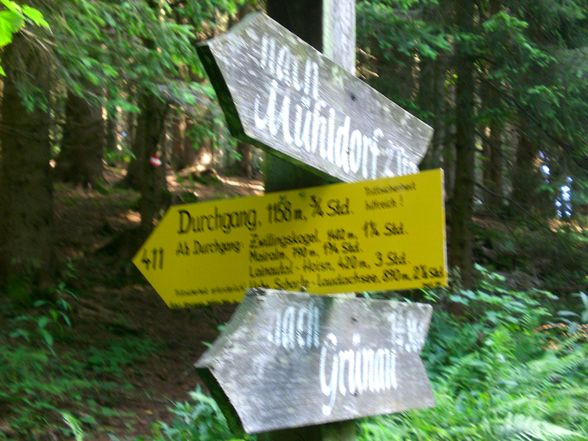 grünau,hauergraben - durchgang - mairalm - 