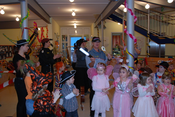 Fasching mid meine kiga-kollegas 2008 - 