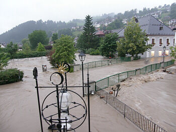 Hochwasser 09 Ybbsitz - 