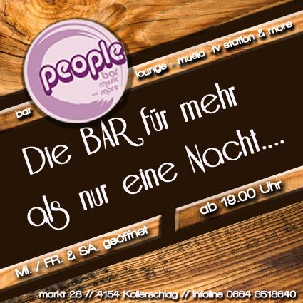 "people" bar - 