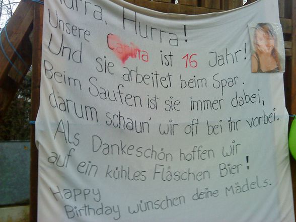 mein 16. geburtstag im EX!!!!!!!!! - 