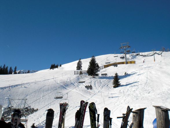 Skiurlaub Saalbach 2009 - 