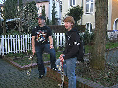 Am Skaterplatz mit meine Friends - 