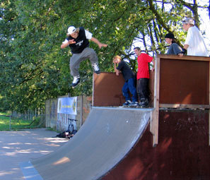 Am Skaterplatz mit meine Friends - 