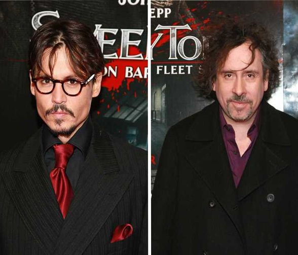 Johnny Depp und Tim Burton - 