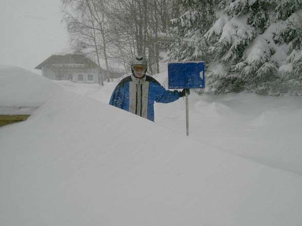 Schneechaos in Rohrbach 2006 - 