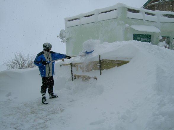 Schneechaos in Rohrbach 2006 - 