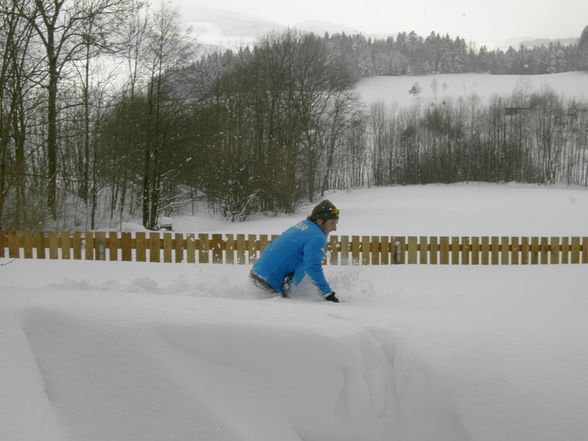 Schneechaos in Rohrbach 2006 - 