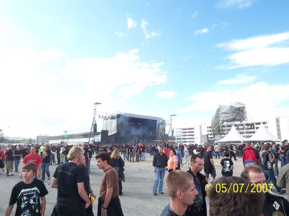 Metallica 2007 am Wiener Rotunden Platz - 