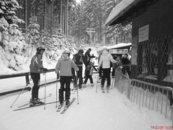 schneetreiben am tschechenstern - 