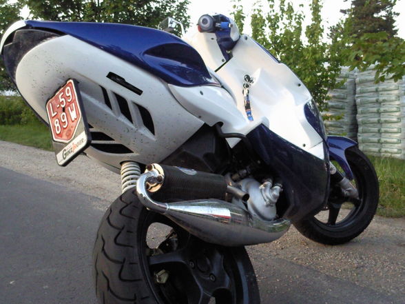 My blue white aeroX - 