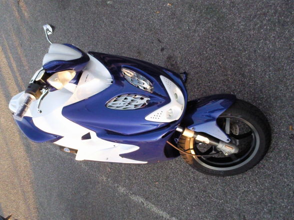 My blue white aeroX - 