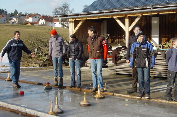 Eisstockschießen 25.01.2009 - 