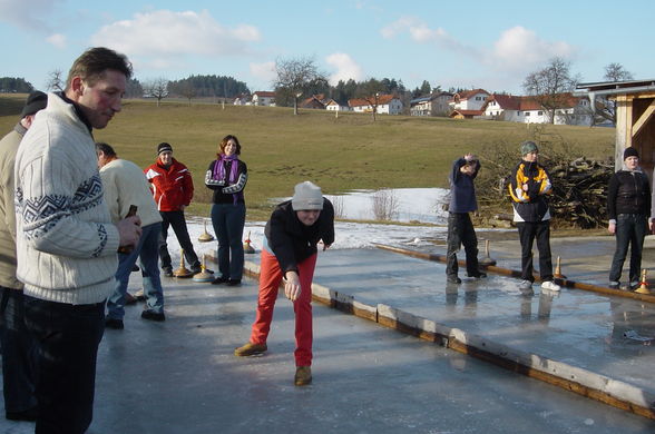 Eisstockschießen 25.01.2009 - 