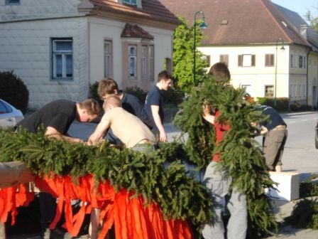 Maibaum - Aufstellen - 