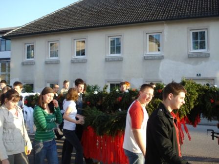 Maibaum - Aufstellen - 