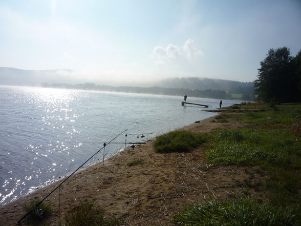  Fischen  am Lipno Stausee - 