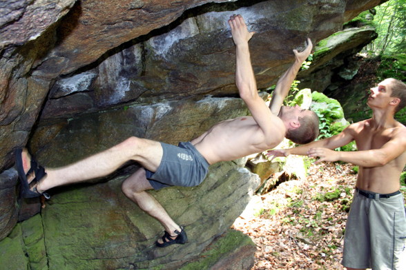 Klettern am Lehnerfelsen - 