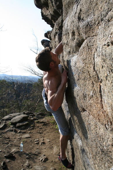 Klettern am Lehnerfelsen 13_04_08 - 