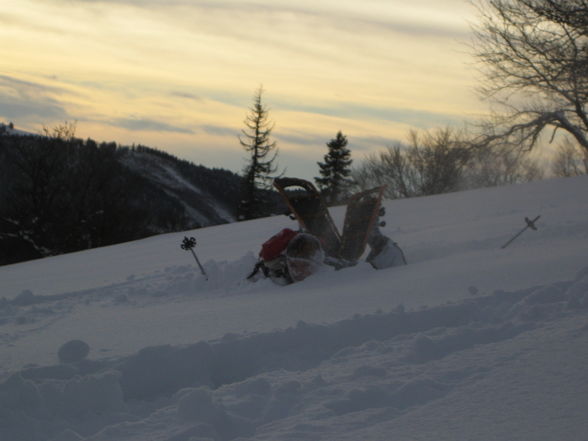 Schneeschuhwandern am Jura - 