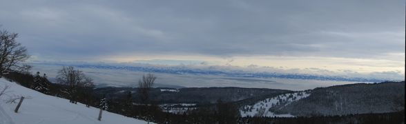 Schneeschuhwandern am Jura - 