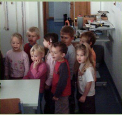 Besuch aus dem Kindergarten - 