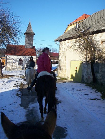 Western-Reiten im Winter 2008 - 