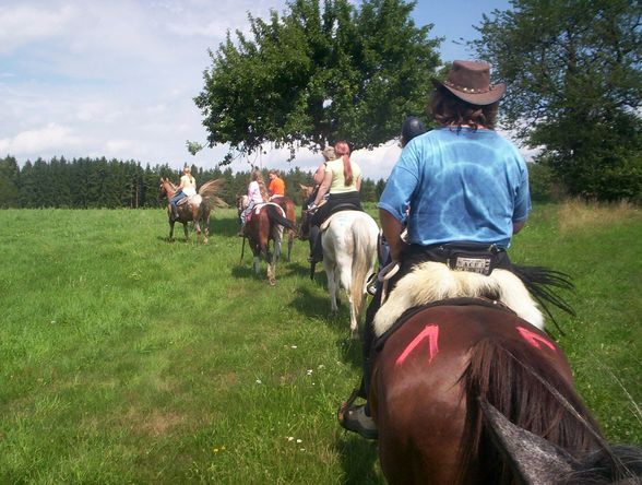 Western-Reiten im Sommer 2007 - 