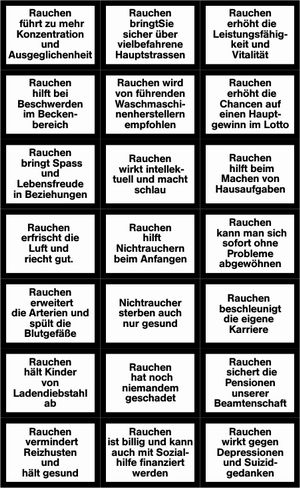 Rauchersprüche - 