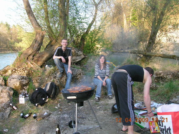 Grillen an der traun - 