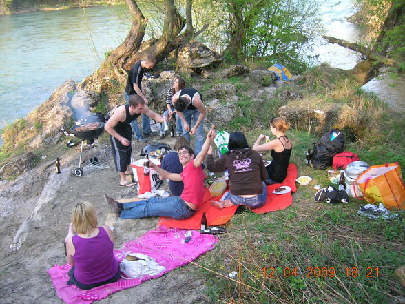 Grillen an der traun - 