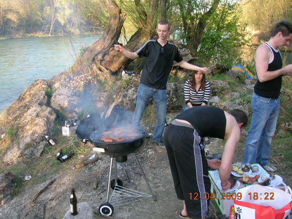 Grillen an der traun - 