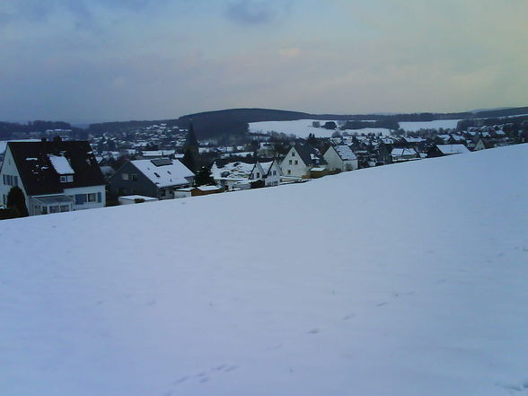 Wilnsdorf bei Schnee 7.4.08 - 