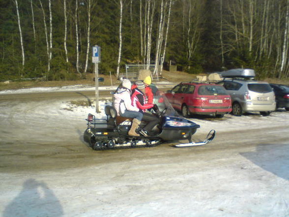 Skidoo fahren  - 