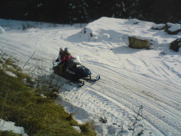 Skidoo fahren  - 