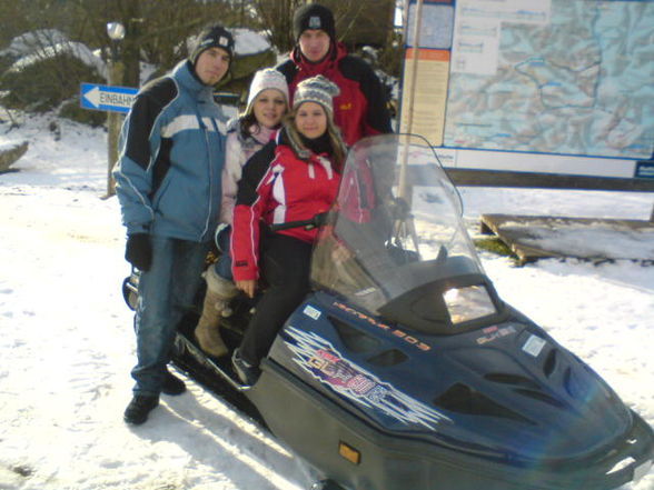 Skidoo fahren  - 