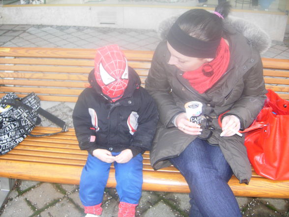 Ich und "Spiderman"/Fasching 200 - 