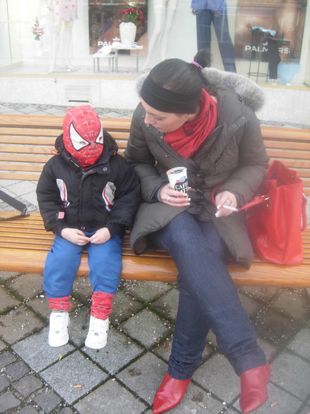 Ich und "Spiderman"/Fasching 200 - 