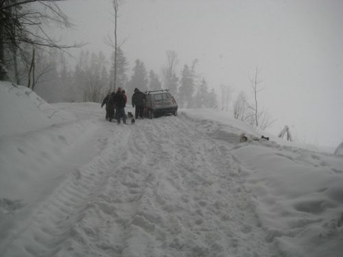 Schneewanderung Damberg 20.02.2009 - 