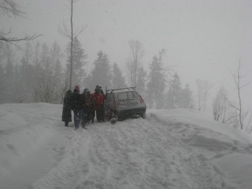 Schneewanderung Damberg 20.02.2009 - 