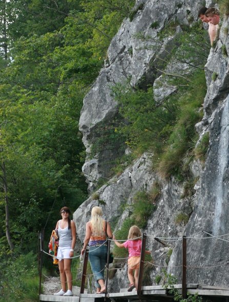 plantschen am Traunsee - 