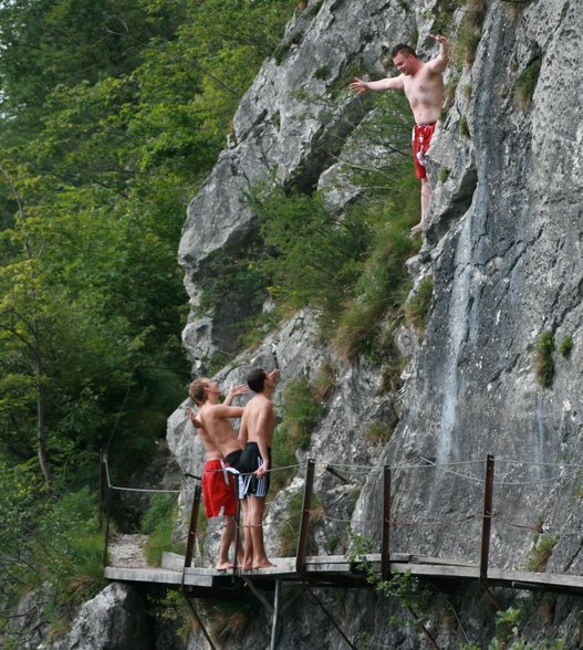 plantschen am Traunsee - 