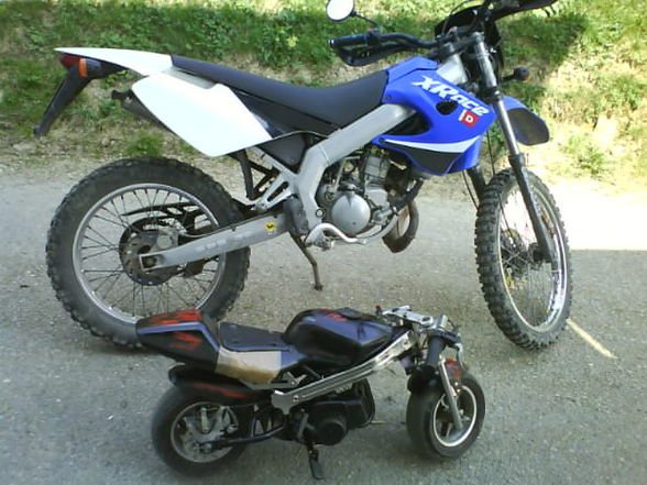 mei geils pocket bike und moped::"?? - 