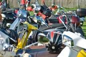  Vespa Weldrekordversuch Stadt Haag 2009 - 