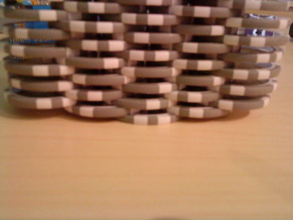 Pokerchips-Stapel-Fabel - 