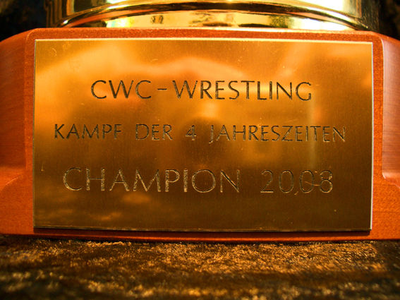 CwC champ of the year 2008 - 