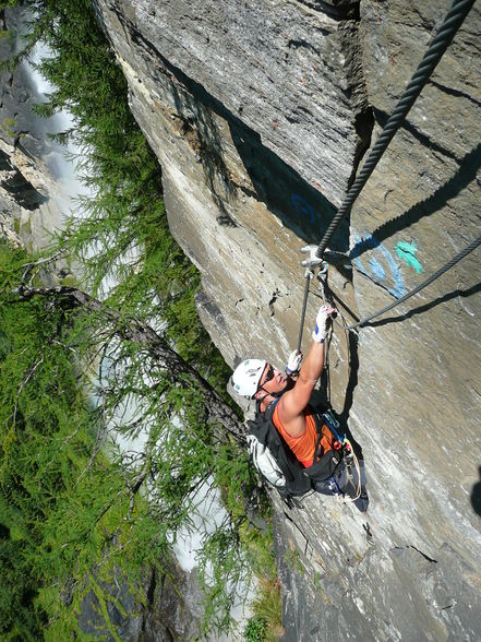 Fallbachklettersteig mit Loiblspitz - 