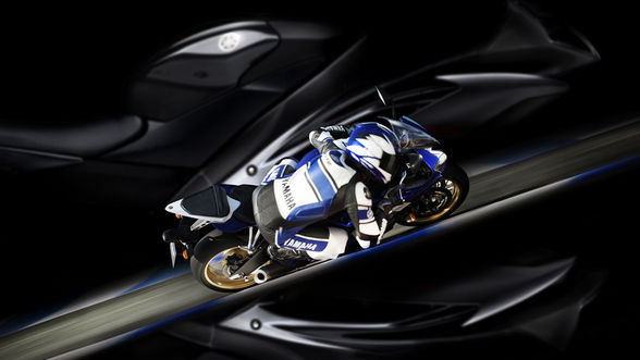 Yamaha r1..tzr..rossis bike - 