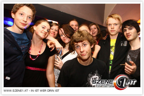 ...fortgehen am laura birthday...*feier* - 